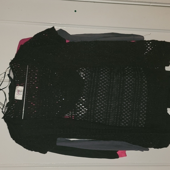 Cardigan Fille Justice Taille 10 Avec Strass Sur Les épaules - Occasion Très Bon état